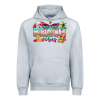 Heather Grey beach vibes Urban Hoodie - texasbilliewilder