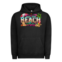 Pigment Black beach vibes Urban Hoodie - texasbilliewilder