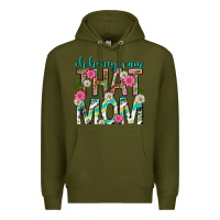 Army Green oh honey i am that mom mothers day Premium Hoodie - texasbilliewilder