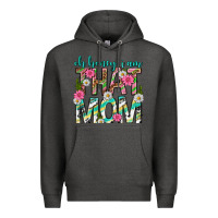 Charcoal Heather oh honey i am that mom mothers day Premium Hoodie - texasbilliewilder