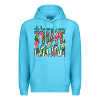 Ocean Blue oh honey i am that mom mothers day Premium Hoodie - texasbilliewilder