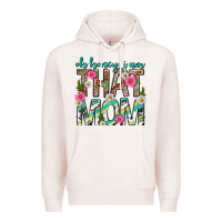 Pale Pink oh honey i am that mom mothers day Premium Hoodie - texasbilliewilder