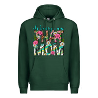 Sports Green oh honey i am that mom mothers day Premium Hoodie - texasbilliewilder