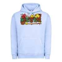 Pigment Grape Ice sister softball Urban Hoodie - Zillion Design Studio