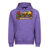 Tulip sister softball Urban Hoodie - Zillion Design Studio