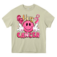 Mossy hey cancer with middle fingers Heavy Core Tee - LillyAllenDesigns