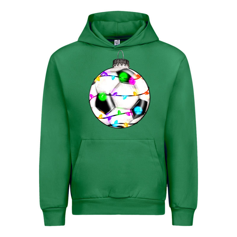 Christmas Soccer Urban Hoodie by RanaPortraitStore | Teevron