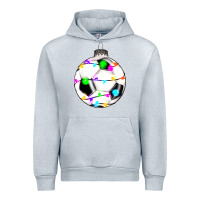 Heather Grey Christmas soccer Urban Hoodie - RanaPortraitStore