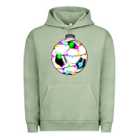 Pigment Oil Green Christmas soccer Urban Hoodie - RanaPortraitStore