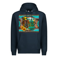 Navy keep your soul clean and your boots dirty Premium Hoodie - RanaPortraitStore