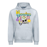 Heather Grey beaches booze and besties tbw Urban Hoodie - texasbilliewilder