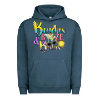 Pigment Midnight Navy beaches booze and besties tbw Urban Hoodie - texasbilliewilder