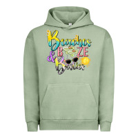 Pigment Oil Green beaches booze and besties tbw Urban Hoodie - texasbilliewilder