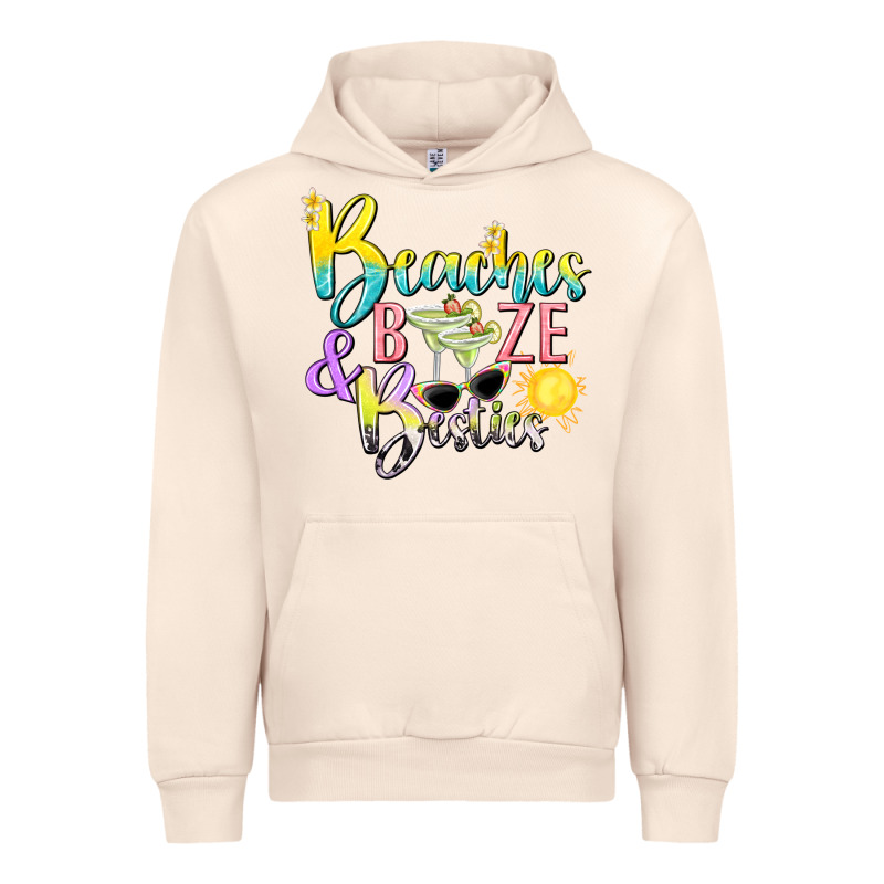 Beaches Booze And Besties Tbw Urban Hoodie by texasbilliewilder | Teevron