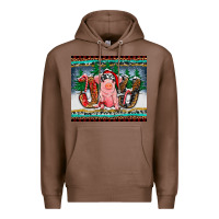 Chestnut joy pig Premium Hoodie - RanaPortraitStore