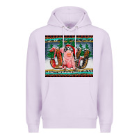 Lilac joy pig Premium Hoodie - RanaPortraitStore