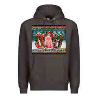 Smoke joy pig Premium Hoodie - RanaPortraitStore