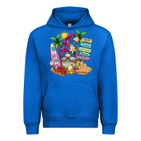 Cobalt beach gnome Urban Hoodie - texasbilliewilder