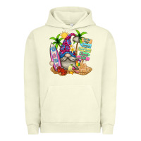 Pigment Pistachio beach gnome Urban Hoodie - texasbilliewilder