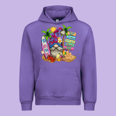 Beach Gnome Urban Hoodie Designed By Texasbilliewilder
