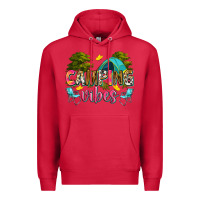 Cardinal camping vibes Premium Hoodie - Zillion Design Studio