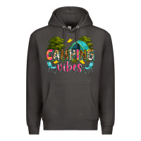 Smoke camping vibes Premium Hoodie - Zillion Design Studio