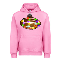 Fuchsia Pink Christmas football Urban Hoodie - RanaPortraitStore