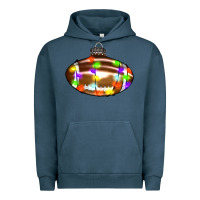 Pigment Midnight Navy Christmas football Urban Hoodie - RanaPortraitStore