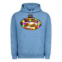 Pigment Pebble Blue Christmas football Urban Hoodie - RanaPortraitStore