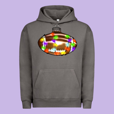 Christmas Football Urban Hoodie Designed By Ranaportraitstore