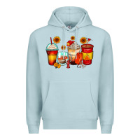 Blue Mist firefighter coffee cups Premium Hoodie - Zillion Design Studio