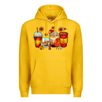 Lemon firefighter coffee cups Premium Hoodie - Zillion Design Studio
