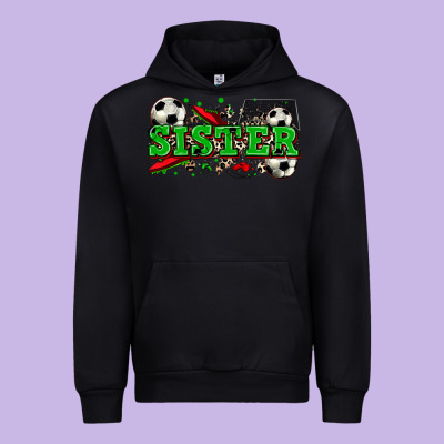 Sister Soccer Urban Hoodie Designed By Zillion Design Studio