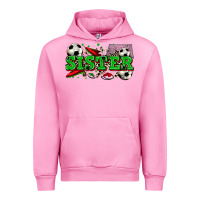 Fuchsia Pink sister soccer Urban Hoodie - Zillion Design Studio