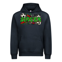 Navy sister soccer Urban Hoodie - Zillion Design Studio