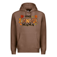 Chestnut one thankful mama Premium Hoodie - texasbilliewilder