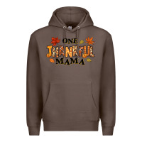 Coffee one thankful mama Premium Hoodie - texasbilliewilder