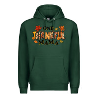 Sports Green one thankful mama Premium Hoodie - texasbilliewilder