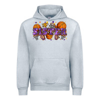 Heather Grey sister basketball Urban Hoodie - Zillion Design Studio