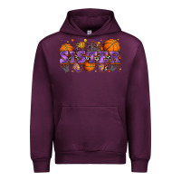 Mauve Wine sister basketball Urban Hoodie - Zillion Design Studio
