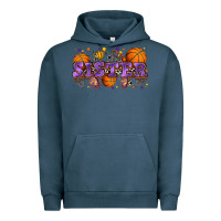 Pigment Midnight Navy sister basketball Urban Hoodie - Zillion Design Studio