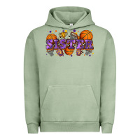 Pigment Oil Green sister basketball Urban Hoodie - Zillion Design Studio