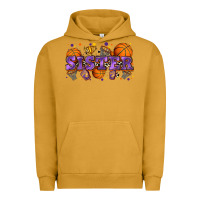 Pigment Peanut Butter sister basketball Urban Hoodie - Zillion Design Studio