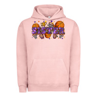 Pigment Salmon sister basketball Urban Hoodie - Zillion Design Studio