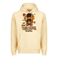 Pina Colada one thankful mama afro messy bun Premium Hoodie - texasbilliewilder