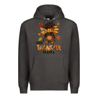 Smoke one thankful mama afro messy bun Premium Hoodie - texasbilliewilder