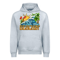 Heather Grey beachin Urban Hoodie - texasbilliewilder