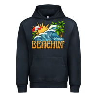 Navy beachin Urban Hoodie - texasbilliewilder