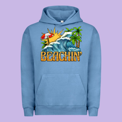 Beachin Urban Hoodie Designed By Texasbilliewilder