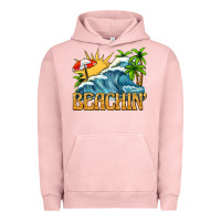 Pigment Salmon beachin Urban Hoodie - texasbilliewilder